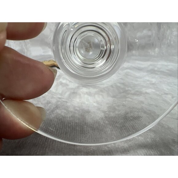 Iced Tea Glass Goblet Noritake Crystal Paris Pattern Platinum 7 5/8" Sil… - Picture 6 of 6